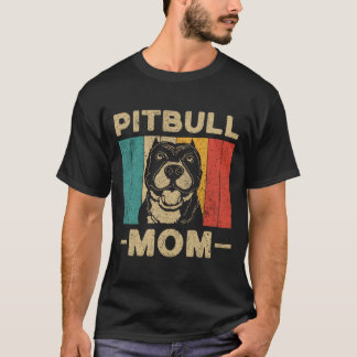 Pitbull Mamma Pitbull Ägare T Shirt