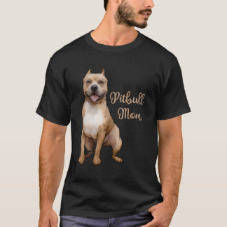 Pitbull Mamma Pittie Hund Bully Pit Bull Mamma Gif T Shirt