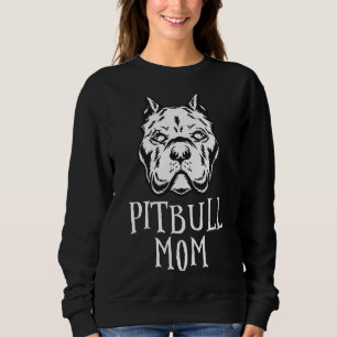 Pitbull Mamma Pittie Owner American Bully Älskare T Shirt