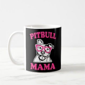 Pitbull Mamma Women's Pit Bull Dog Mamma Rosa Hood Kaffemugg