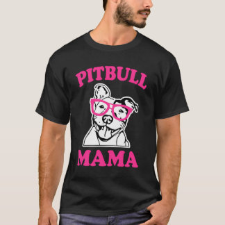 Pitbull Mamma Women's Pit Bull Dog Mamma Rosa Hood T Shirt