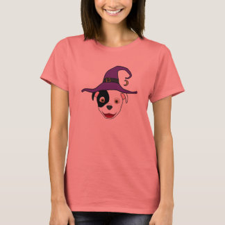 Pitbull med Witch Hat T-shirt