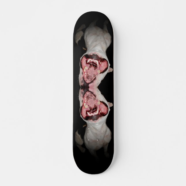 Pitbull mun skateboard bräda 21,5 cm (Framsida)