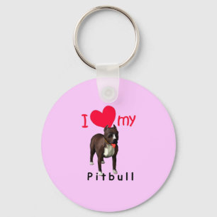 Pitbull Nyckelring
