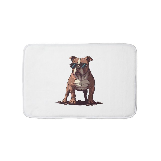 Pitbull Owner Gifts Badrumsmatta (Framsidan)