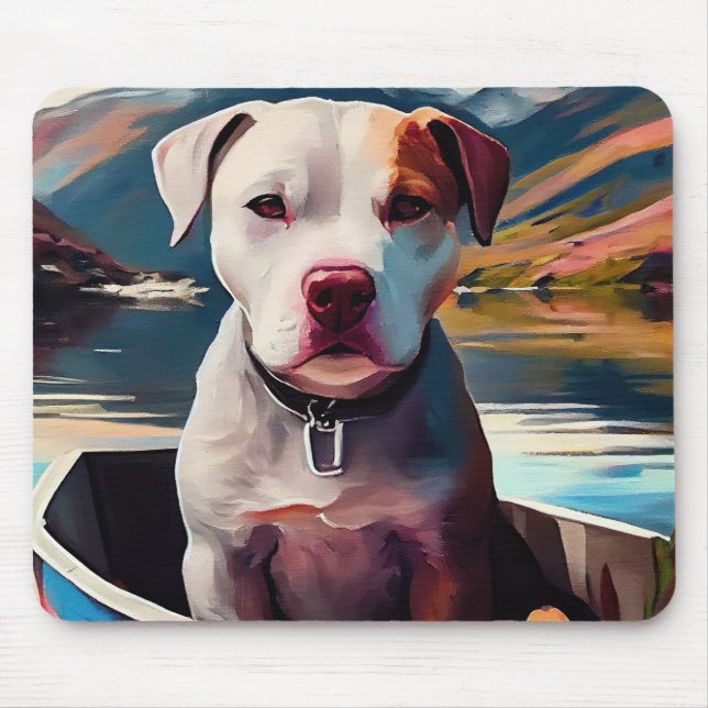 Pitbull på paddel: Ett naturskönt äventyr Musmatta (Framsidan)