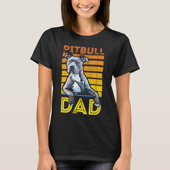Pitbull Pappa 248 T Shirt (Framsida)