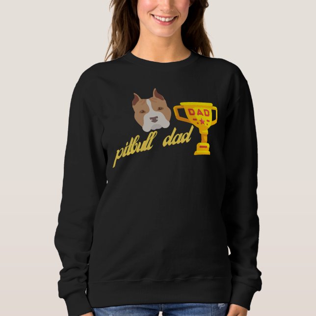 Pitbull Pappa 53 T Shirt (Framsida)