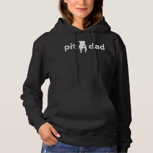 Pitbull Pappa Funny T-shirt för Pit Bull Älskare o