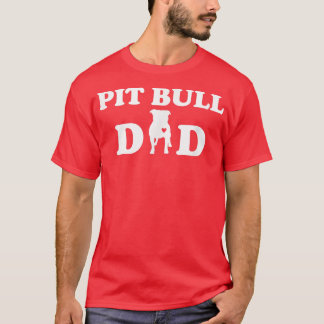 Pitbull Pappa Hundägare T för ägare av Pit Bull Shirt