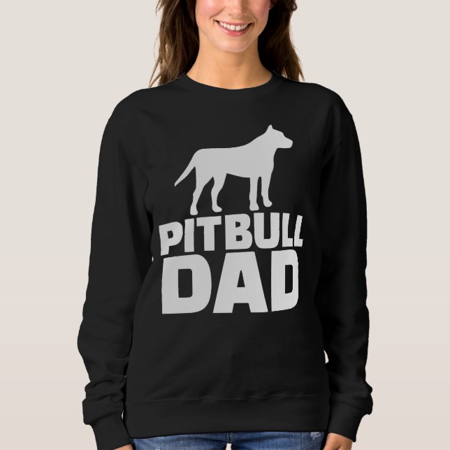 Pitbull Pappa New T Shirt (Framsida)