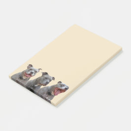 Pitbull Personality - anteckningar Post-it Block