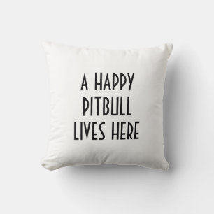 PITBULL PILLOW KUDDE