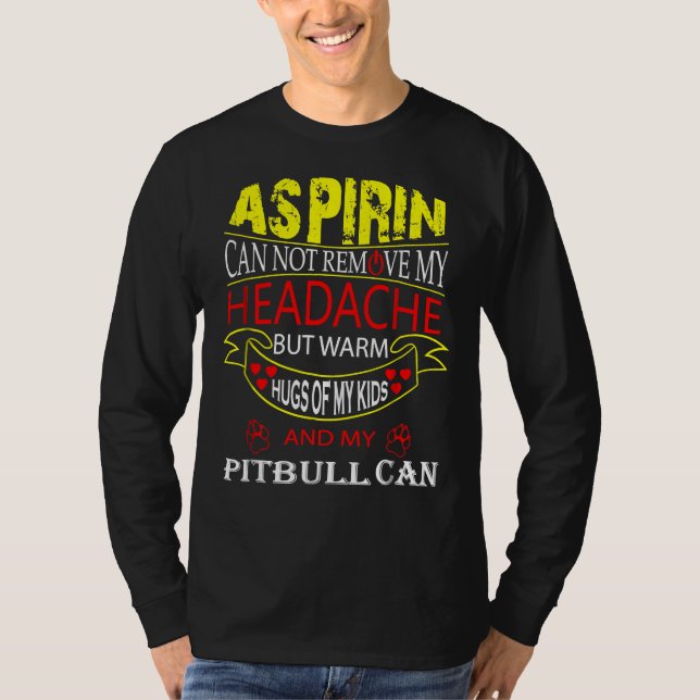 Pitbull (Pit Bull Dog Loving Mamma Pappa) T Shirt (Framsida)