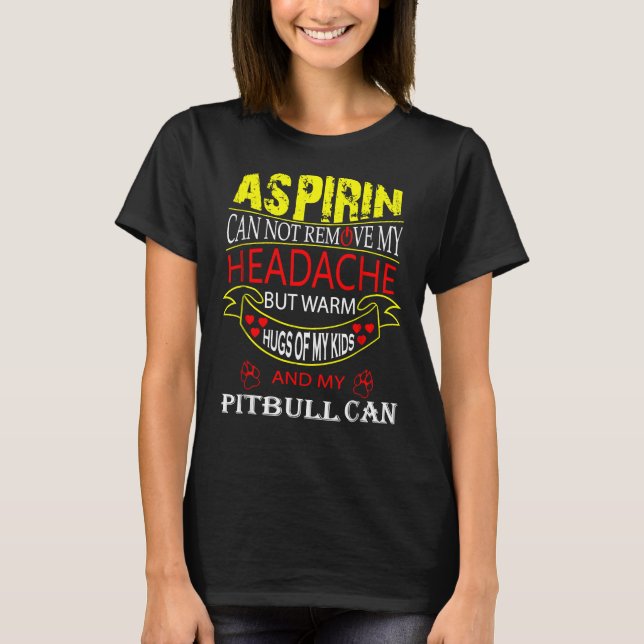 Pitbull (Pit Bull Dog Loving Mamma Pappa) T Shirt (Framsida)