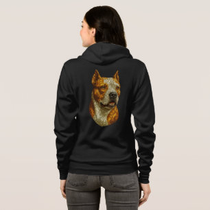 Pitbull Porträtt T Shirt