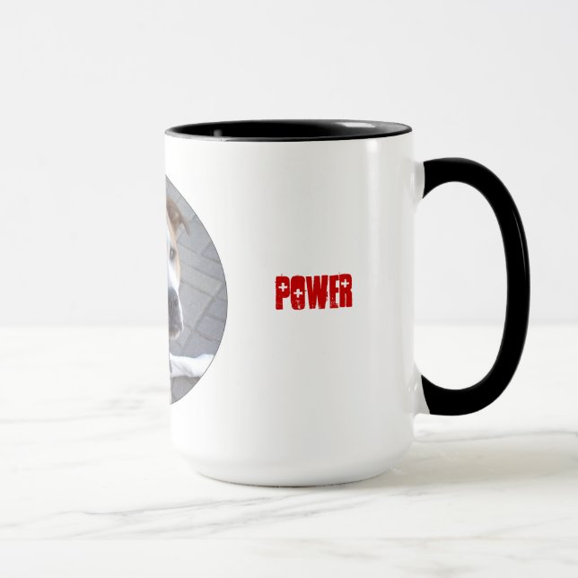 Pitbull Power Mugg (Höger)