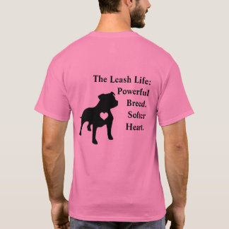Pitbull: Powerful  Breed. Softer Heart.  T Shirt