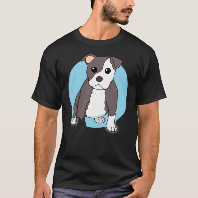 Pitbull Puppy Essential 88 T Shirt (Framsida)