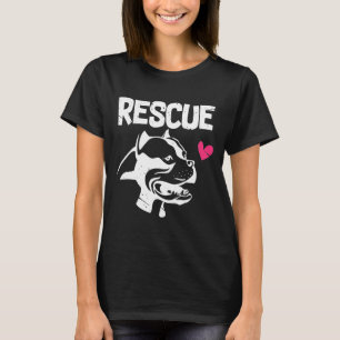 Pitbull Rädding Pit Bull Adopt Dont Shop T Shirt