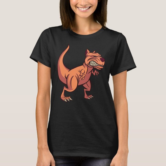 Pitbull Rex T Shirt (Framsida)