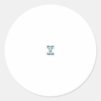 Pitbull Roligt Citat Vintage Gravyr Hund Design_1 Runt Klistermärke