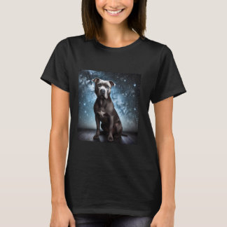 Pitbull Shirt Pittie Mamma Hund Amerikanska terrie T Shirt