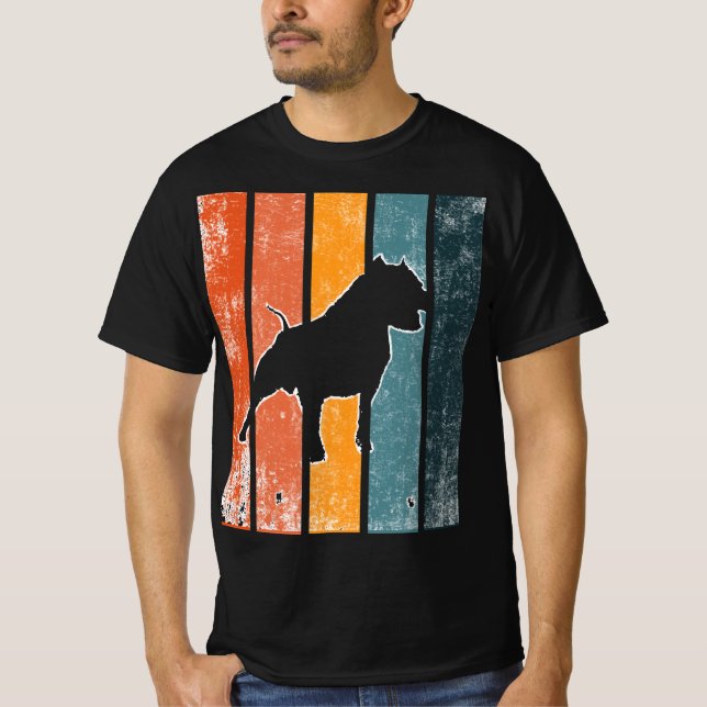 Pitbull Shirts Manar Women Hund T-Shirt (Framsida)