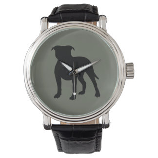 Pitbull Silhouette Watch Armbandsur