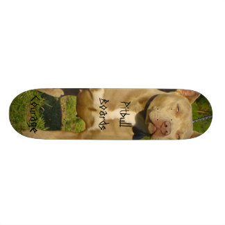 Pitbull stiger ombord kurage skateboard bräda 20 cm