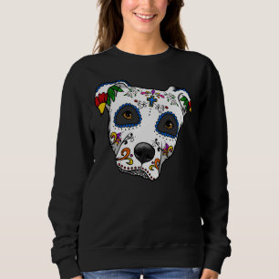 Pitbull Sugar Skull T Shirt