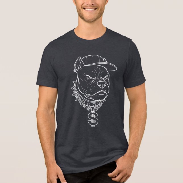 Pitbull T-Shirt (Framsida)