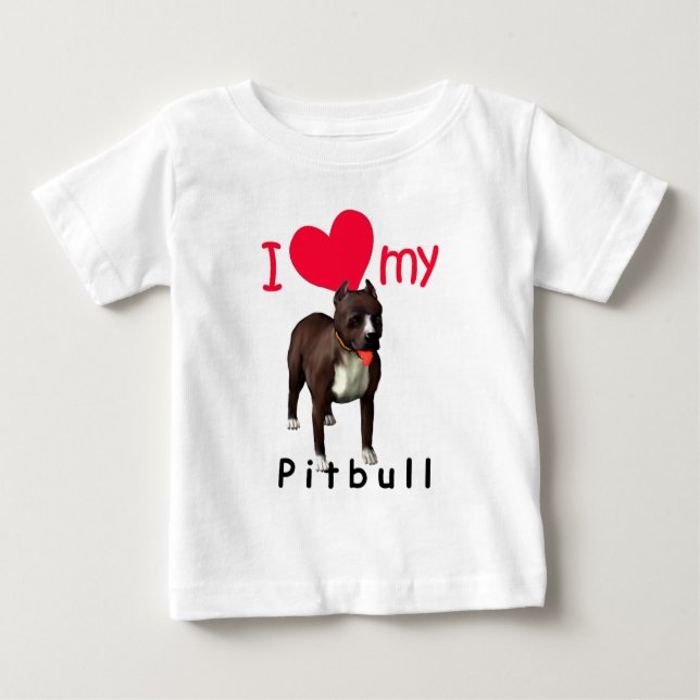 Pitbull T Shirt (Framsida)