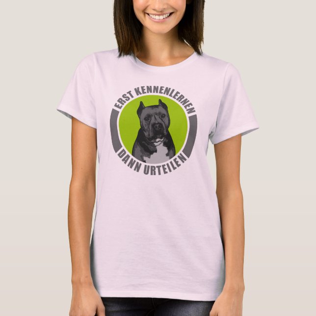 Pitbull T Shirt (Framsida)