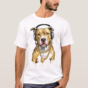 Pitbull T-shirt gatustil