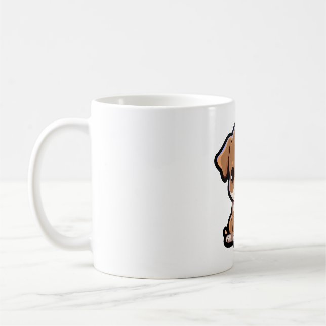 Pitbull T-shirt street stil Kaffemugg (Vänster)