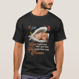 Pitbull Tass Kärlek förlust av Hund Fet Mem T Shirt