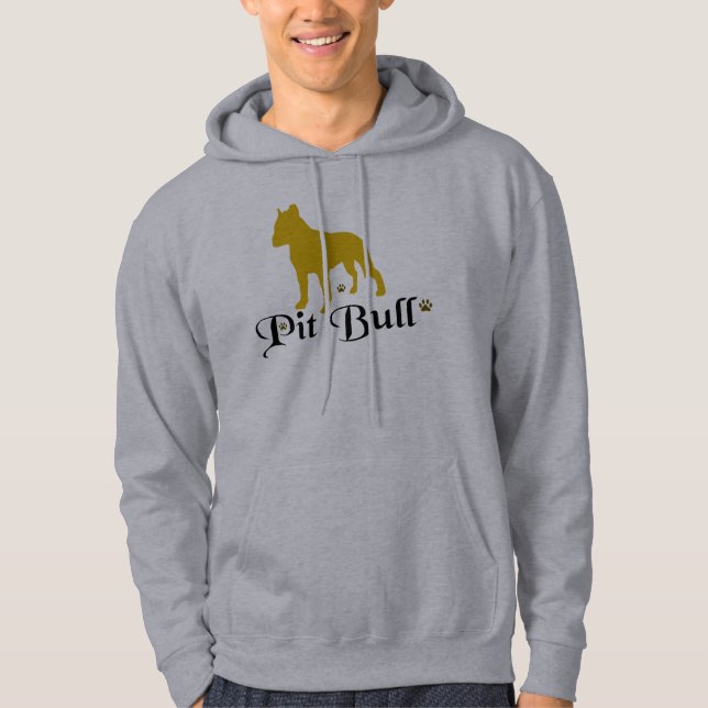 PITBULL-TASSAR HOODIE (Framsida)