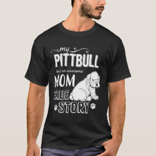 Pitbull Tee for Puppy Älskare which has England Bu