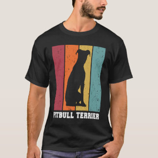 Pitbull Terrier Vintage T Shirt