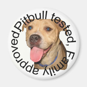 Pitbull testade magneten magnet
