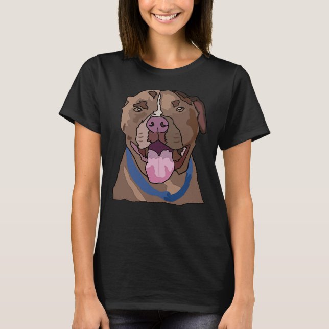 Pitbull Timmy T Shirt (Framsida)