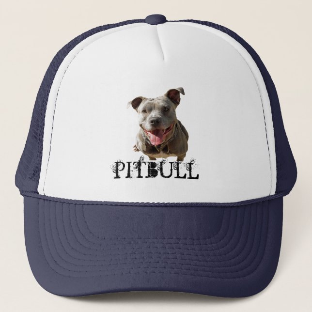 Pitbull Truckers Hat Truckerkeps (Framsida)