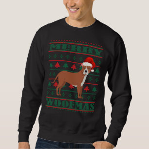 Pitbull Ugly jul Sweater Lång Ärmad Tröja