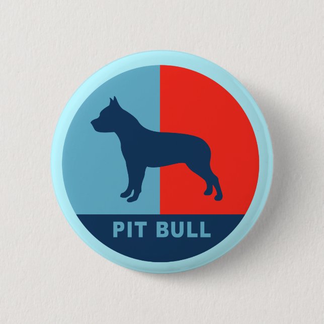 PitBull US stil knäppas Knapp (Framsida)