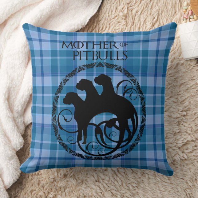 Pitbullar på Play Kudde (Filt)