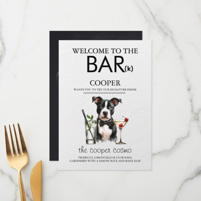 Pitbullbaren Meny (Fram/Back In Situ)