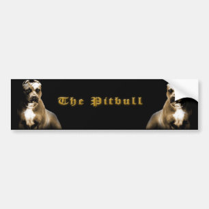 PITbullen Bildekal