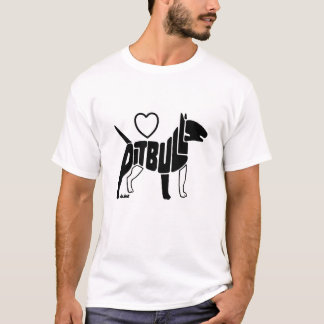 PITBULLS-SILHOUETTE T SHIRT