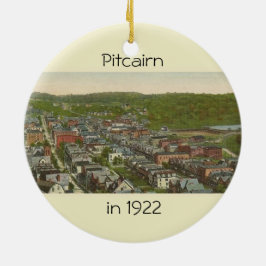 Pitcairn-Ornament-2 sided-Photo-1922-other-2007 Julgransprydnad Keramik